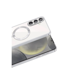 Samsung Galaxy S26 Kross Magneticsafe Kapak - Gümüş