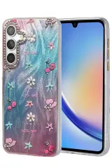 Newface Samsung Galaxy A34 5g Kılıf Blade Aynalı Desenli Kapak - Desen 4