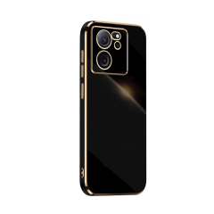 Xiaomi Mi 13t Pro Kılıf Volet Silikon - Siyah