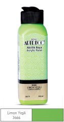 Akrilik Ahşap Boyası 140ml 3666 Limon Yeşili