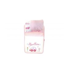 AyBaby AY785 Çizgili Arabalı Alt Açma - Pembe