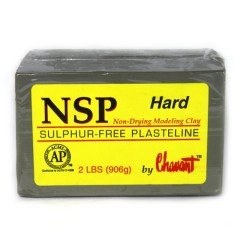 NSP Hard Plastilin Model Hamuru - Yeşil