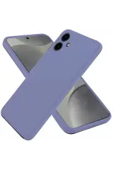 Newface Samsung Galaxy A06 Kılıf First Silikon - Lila