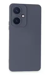 Newface Vivo Y27 Kılıf Nano İçi Kadife Silikon - Gri