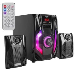 Mikado Md-415bt Rgb 2+1 20 Watt Basslı Fm/bt/sd/usb Bluetooth Ses Sistemi Multimedya Hoparlör