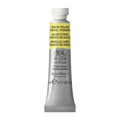 Profesyonel Tüp Suluboya - Lemon Yellow (Nickel Titanate) - 5ml - Seri 4