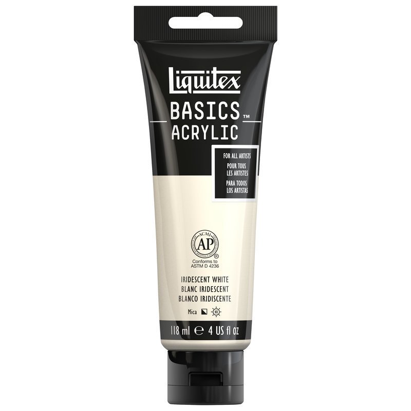 Basics Akrilik 118ml - Iridescent White N:238