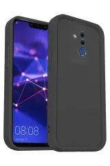 Newface Huawei Mate 20 Lite Kılıf Viera Silikon - Siyah