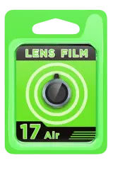 Newface Apple İphone 17 Air Raze Metal Kamera Lens - Mavi