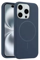 Joko Apple İphone 15 Pro Max Kılıf Jully Magsafe Kapak - Lacivert