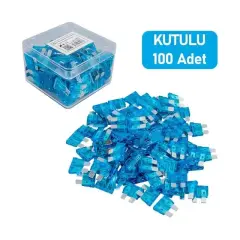 Powermaster 15 Amper Aşırı Yük Ve Kısa Devre Koruma Bıçaklı Oto Sigortası (100lü Paket)