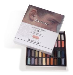 Soft Pastel Porte Seti 40'lı - Yarım Boy