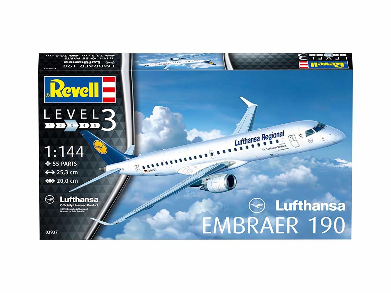 Revel Lufthansa Embraer 190 - 1:144 - 3937