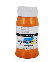 System 3 Akrilik Boya 500ml N:707 Gold Hue