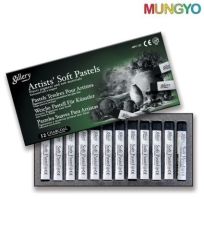 Gallery 1/1 Kuru Pastel 12'li Charcoal