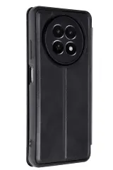 Newface Realme 12 5g Kılıf Flip Cover - Siyah