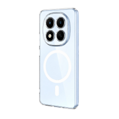 Xiaomi Redmi Note 15 Pro 4g Combo Sert Şeffaf Magsafe Kapak - Şeffaf