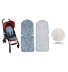 Sevi Bebe Klimalı Puset ve Oto Koltuğu Minderi - Kot