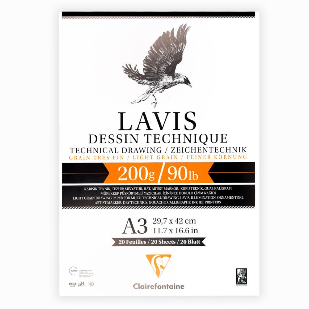 Lavis Çok Amaçlı Çizm Blok 200gr A3 20 Yaprak