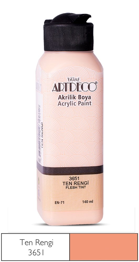 Akrilik Ahşap Boyası 140ml 3651 Ten Rengi
