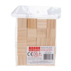 Ahşap Küp Blok 2cm 20 Adet