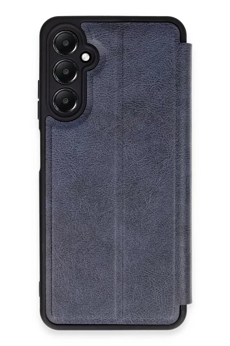 Newface Samsung Galaxy A55 5g Kılıf Flip Cover - Lacivert