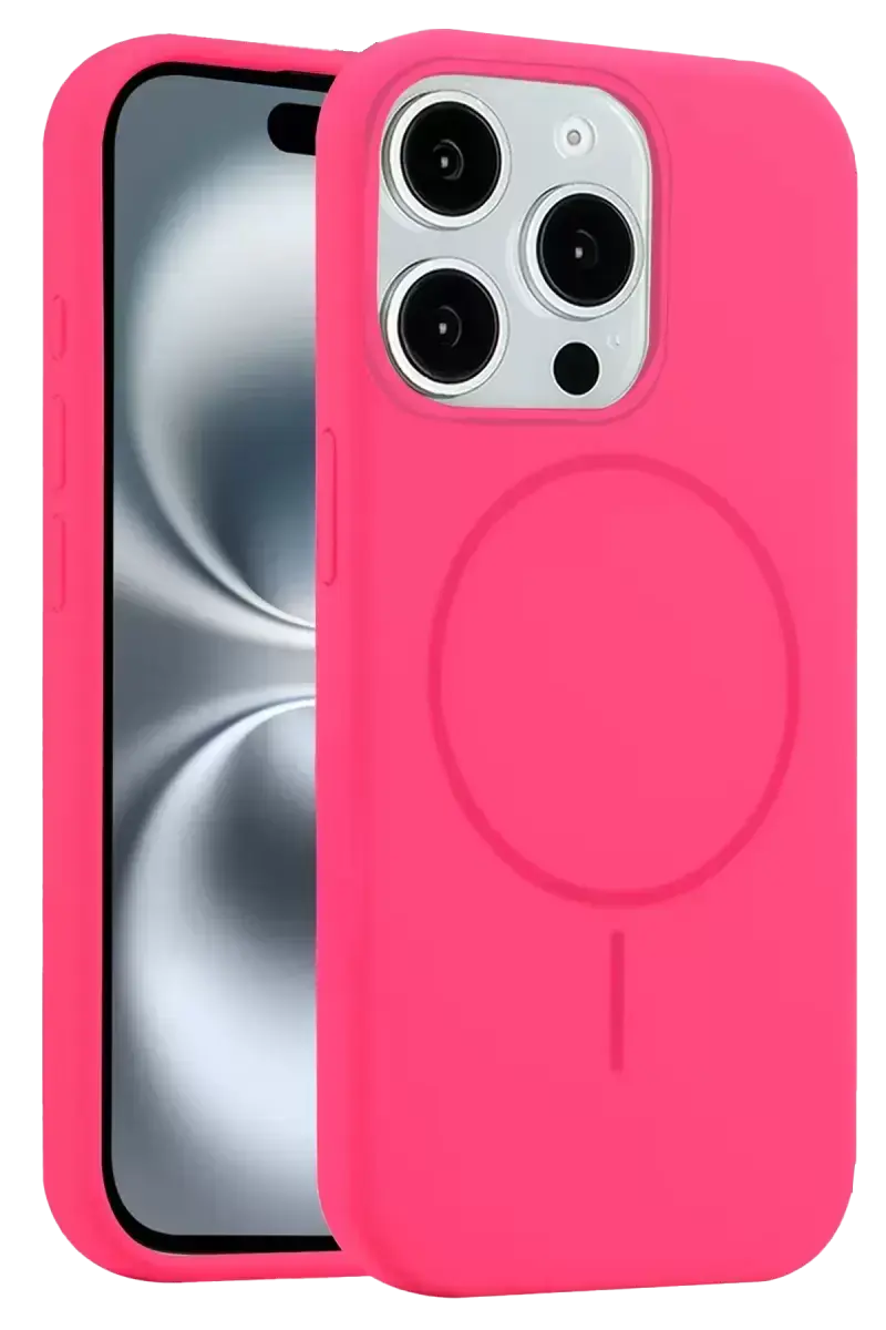 Joko Apple İphone 15 Pro Max Kılıf Jully Magsafe Kapak - Pembe