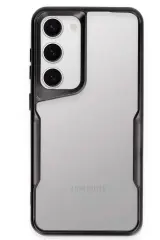 Newface Samsung Galaxy S23 Kılıf Boyi Silikon Kapak - Siyah