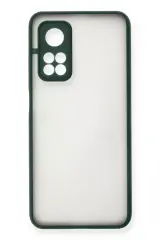 Newface Xiaomi Mi 10t Kılıf Montreal Silikon Kapak - Yeşil
