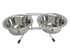 Tommy Ayaklı İkili Köpek Mama Su Kabı 1500+1500 ml