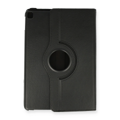 İpad 10.2 (7.nesil) Kılıf 360 Tablet Deri Kılıf - Siyah