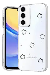 Newface Samsung Galaxy A15 4g Fiyonk Desenli Kapak - Desen 8