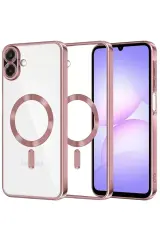 Newface Samsung Galaxy A07 4g Kross Magneticsafe Kapak - Rose