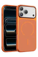 Joko Apple İphone 17 Pro Max Rush Magsafe Kapak - Turuncu