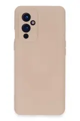 Newface One Plus 9 Kılıf Nano İçi Kadife Silikon - Pudra