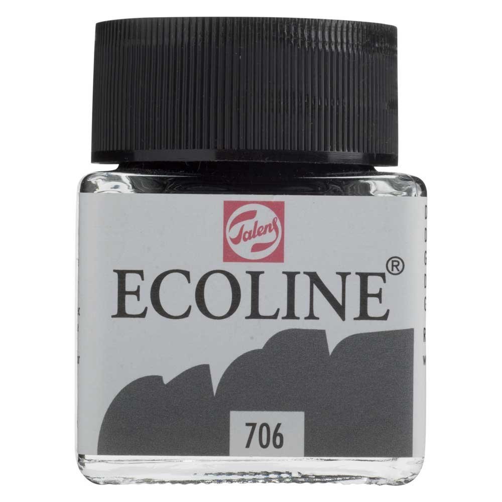 Talens Sıvı Suluboya 30ml - Deep Grey 706