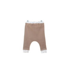 AyBaby AY807 Ayı Kafalı Manşetli Pantolon - Kahve