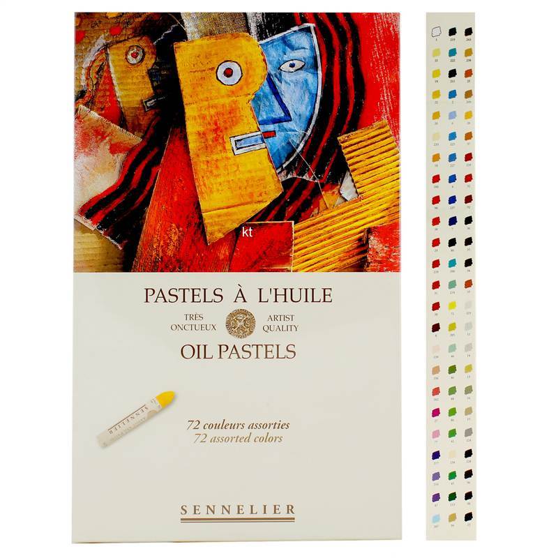 Yağlı Pastel 72'li Set