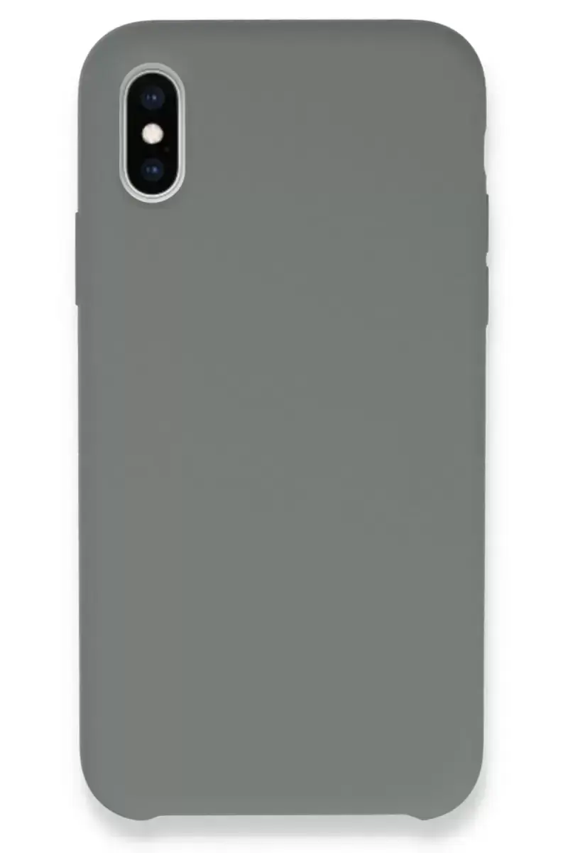 Newface İphone Xs Max Kılıf Lansman Legant Silikon - Gri