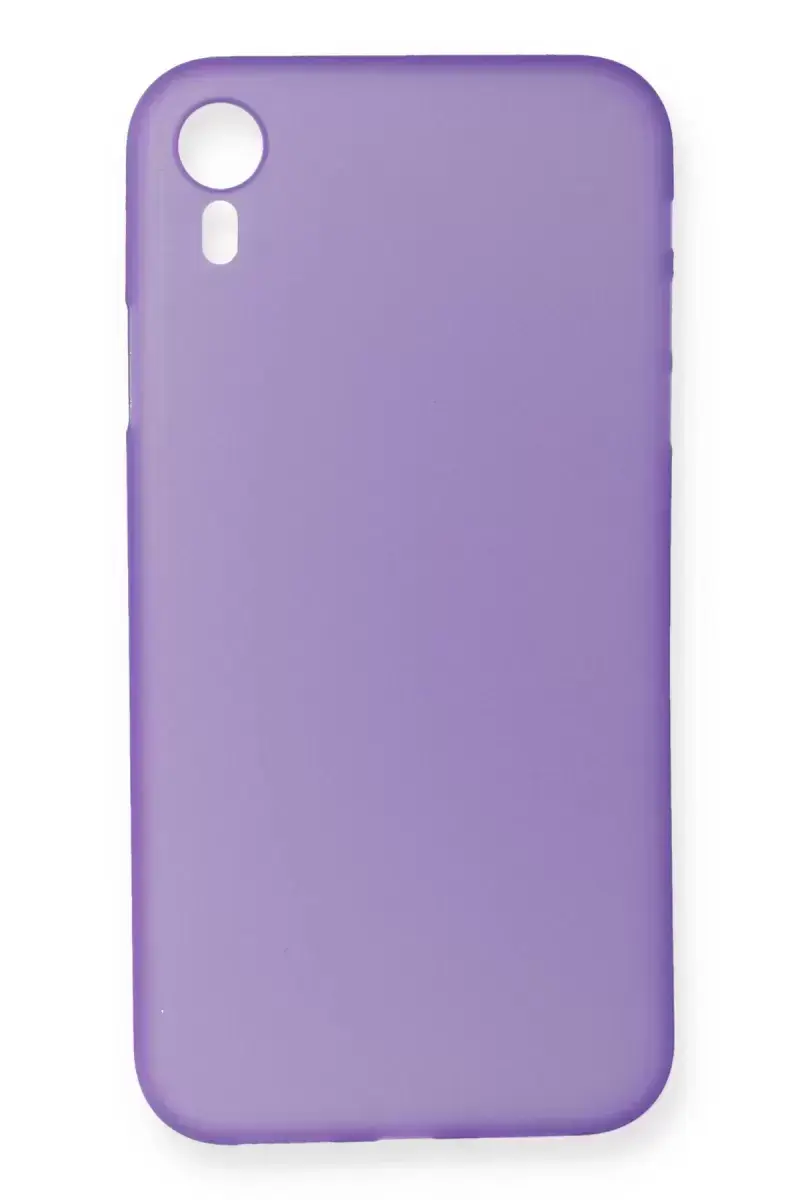 Newface Apple İphone Xr Kılıf Pp Ultra İnce Kapak - Mor