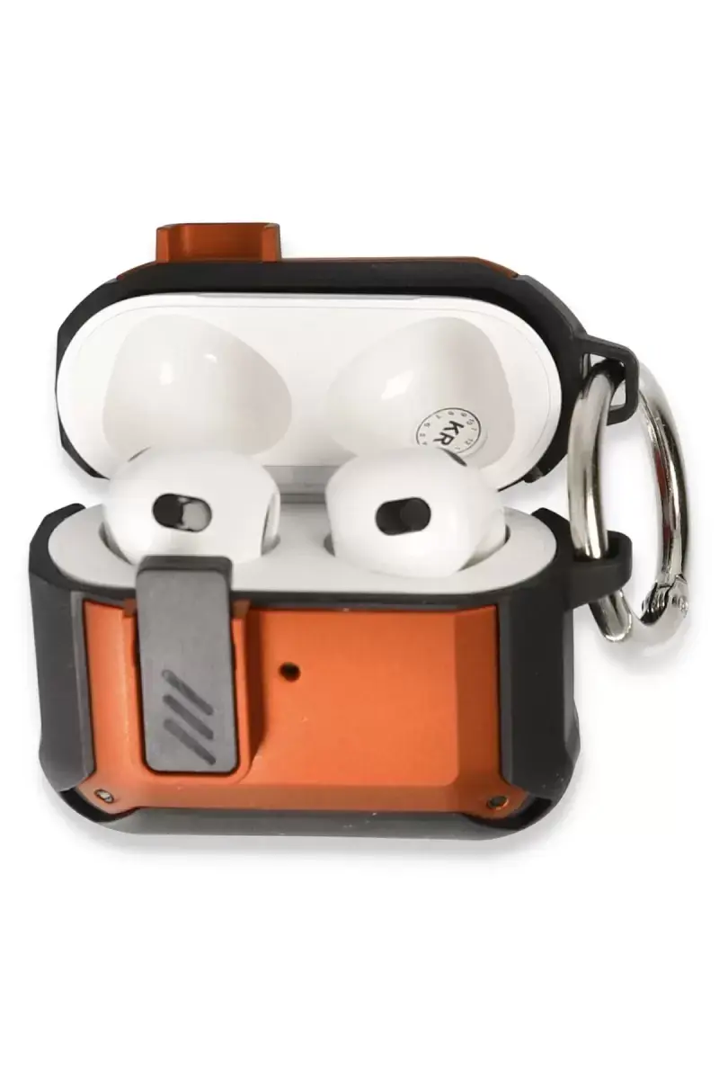 Newface Apple Airpods 3 (3.nesil) Truva Kılıf - Turuncu