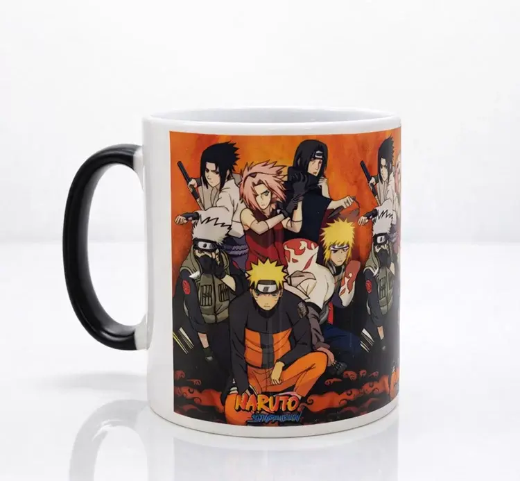 Porselen Renk Değiştiren Naruto Kupa Bardak