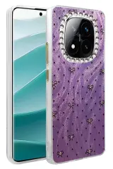 Newface Xiaomi Redmi Note 14 Pro 4g Kılıf Blade Aynalı Desenli Kapak - Desen 2