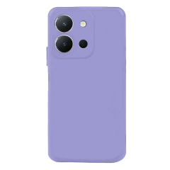 Vivo Y36 Kılıf Nano İçi Kadife Silikon - Lila