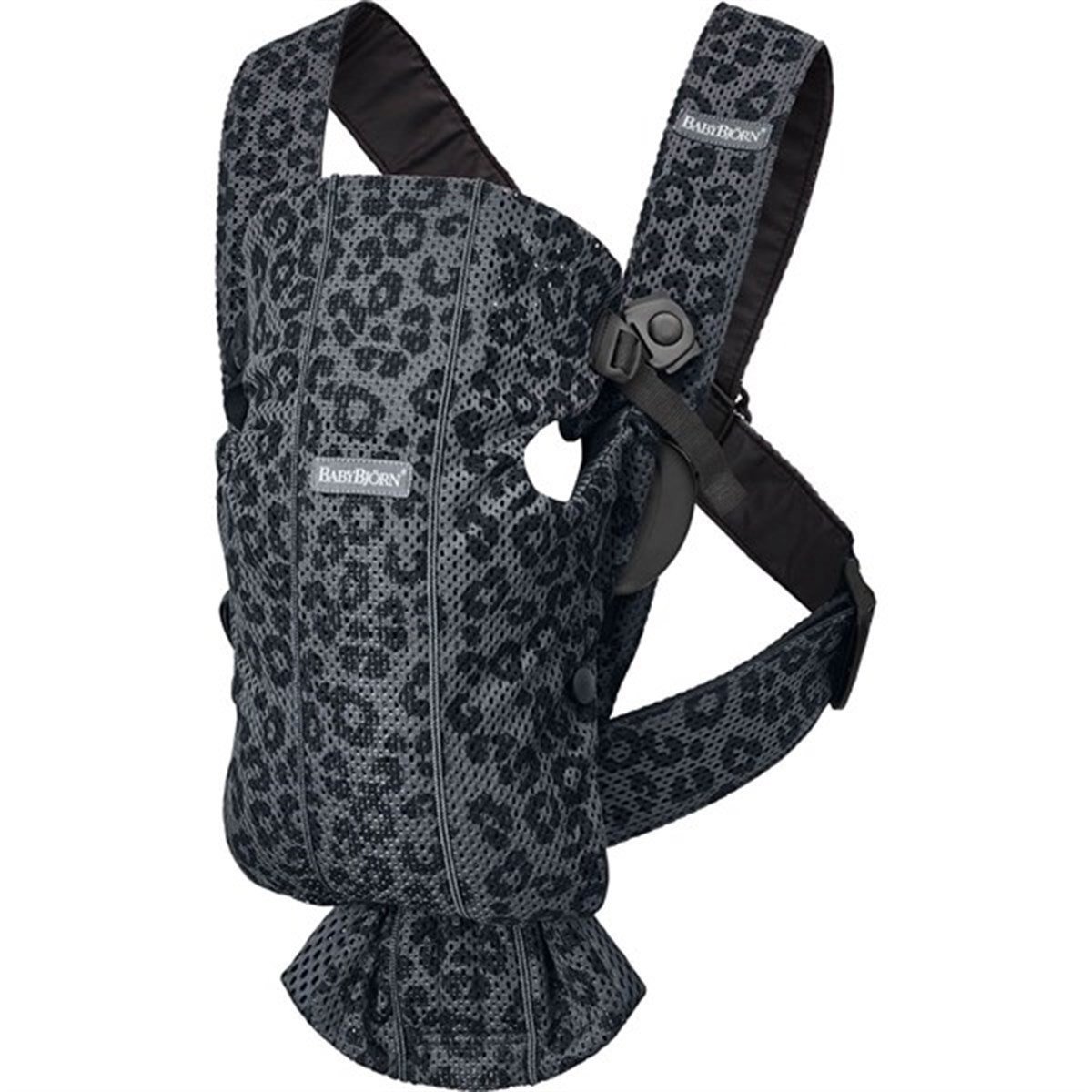 BabyBjörn Kanguru Mini 3D Mesh / Anthracite Leopard