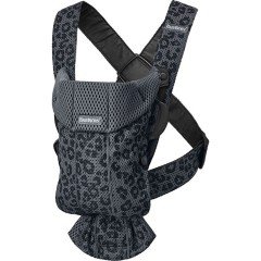 BabyBjörn Kanguru Mini 3D Mesh / Anthracite Leopard