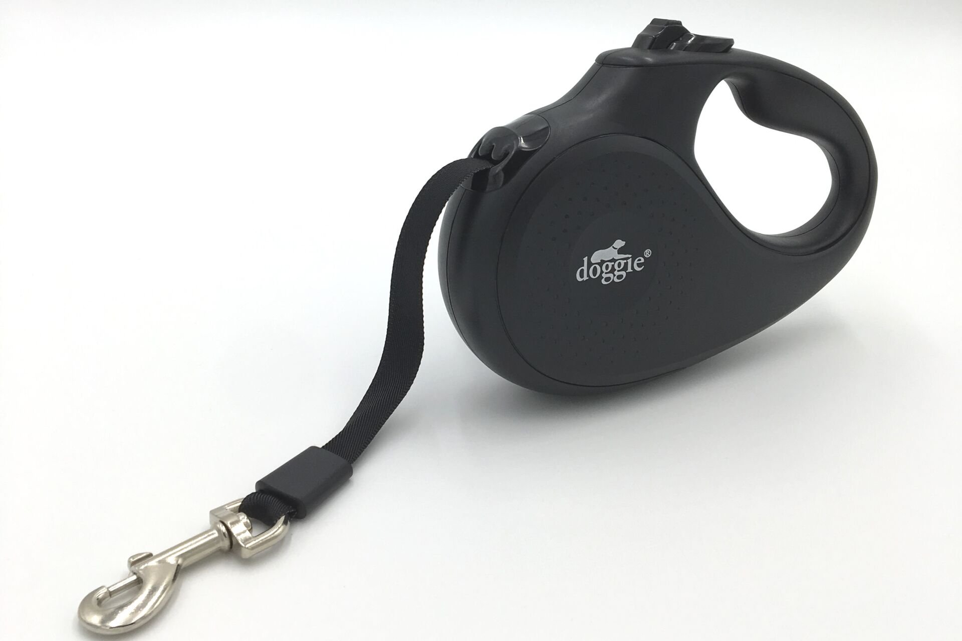 Doggie Master Seri Otomatik Makaralı Köpek Gezdirme 50 kg / 8 M Siyah