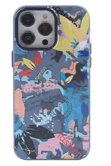 Newface İphone 13 Pro Max Kılıf Prada Desenli Kapak - Prada Pembe - 1