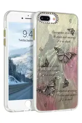 Newface İphone 7 Plus Kılıf Blade Aynalı Desenli Kapak - Desen 6