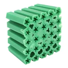 8mm Yeşil Plastik Dübel 500'lü Ekonomik Paket